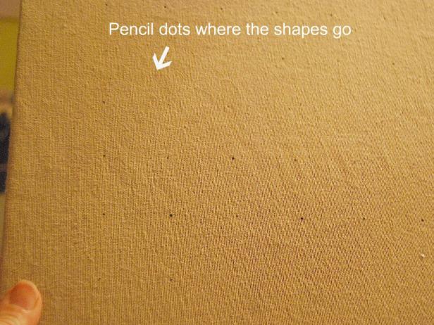 DIY Art Grid With Pencil Markings