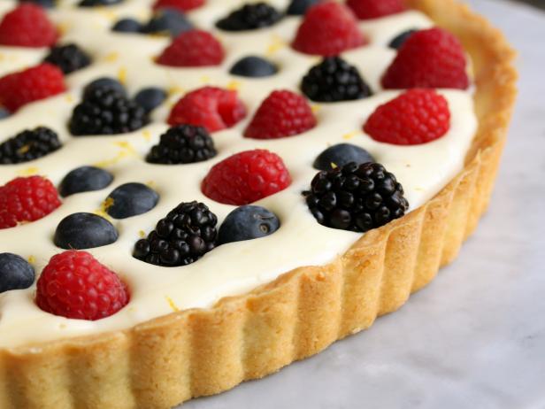 Lemon Curd Tart With Berries Lemon Curd Tart With Berries