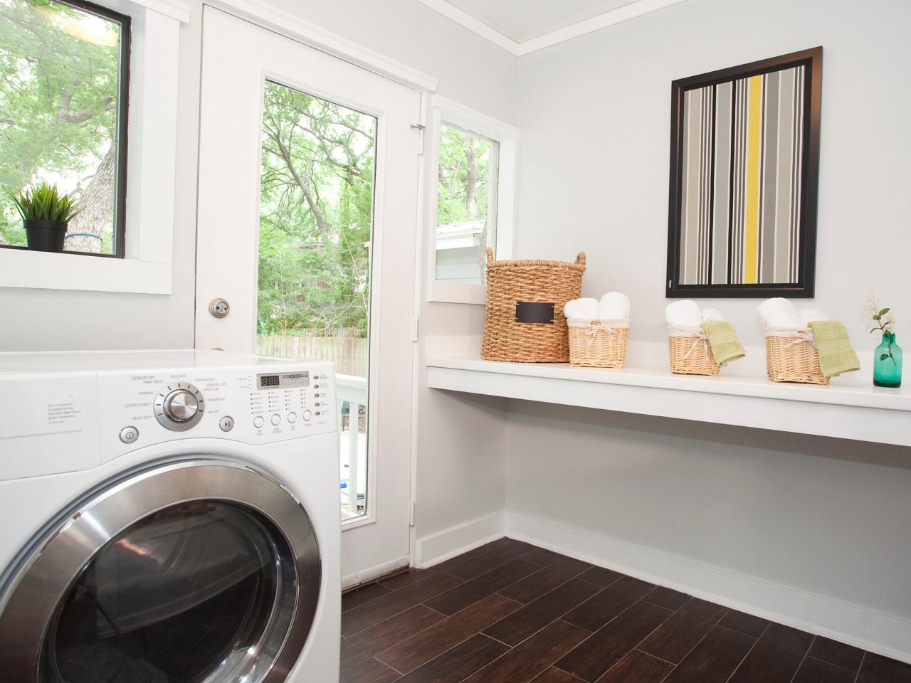 10 Easy, BudgetFriendly Laundry Room Updates  HGTV's Decorating