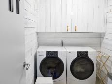 10 Clever Storage Ideas for Your Tiny Laundry Room | HGTV's Decorating