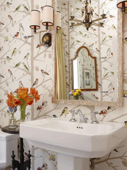 Bold Powder Room