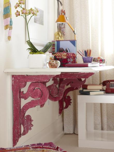 Wall-Mounted Desk