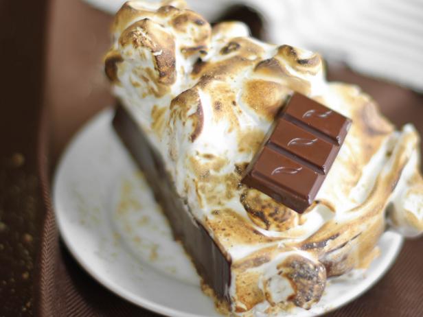 Spiked S'Mores Pie Slice Spiked S'Mores Pie Slice