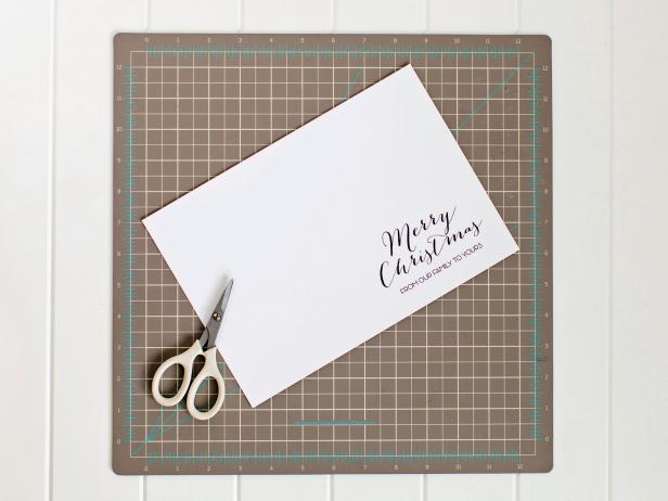 Free Printable Holiday Card Template With Scissors