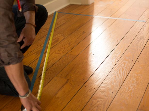 Use Tape to Re-Create the Space on the Floor Use Tape to Re-Create the Space on the Floor