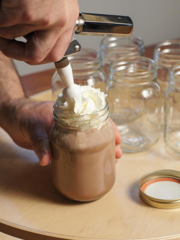 Top with whipped cream.