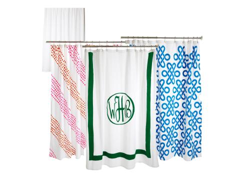 How-To: Customize a Plain Shower Curtain With Paint