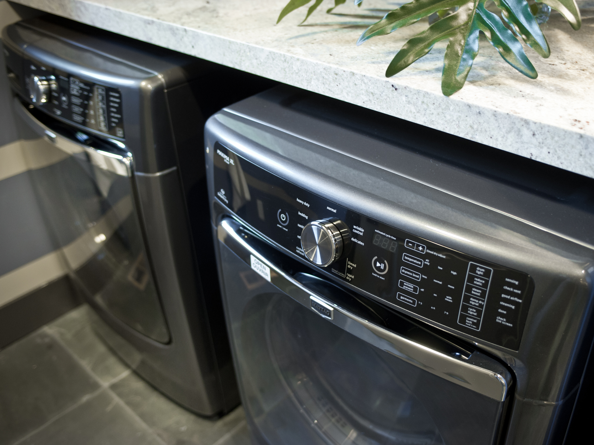 compare heights of washers and dryers