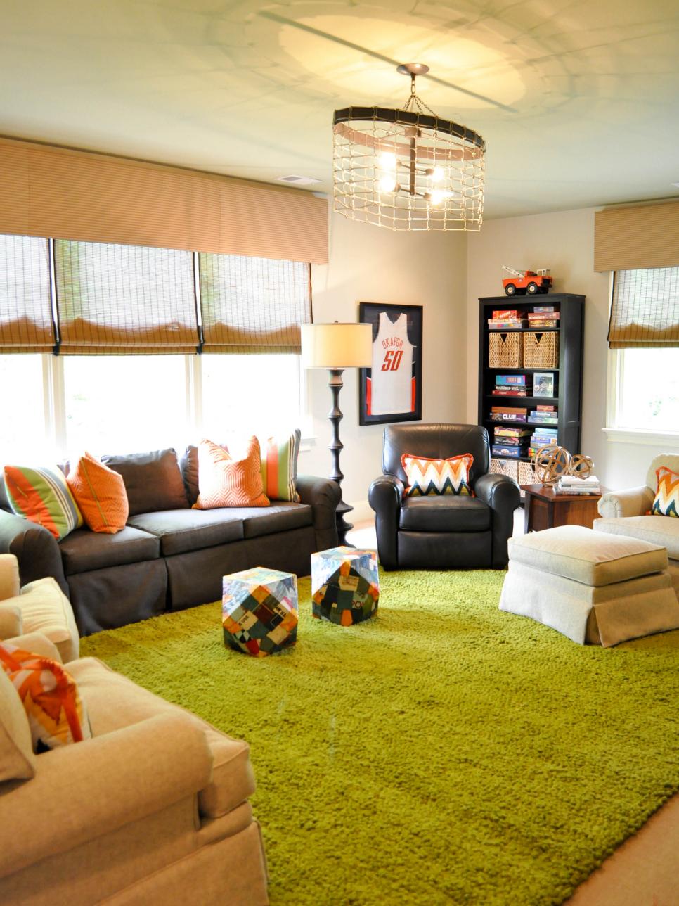 Colorful Playroom for Teens