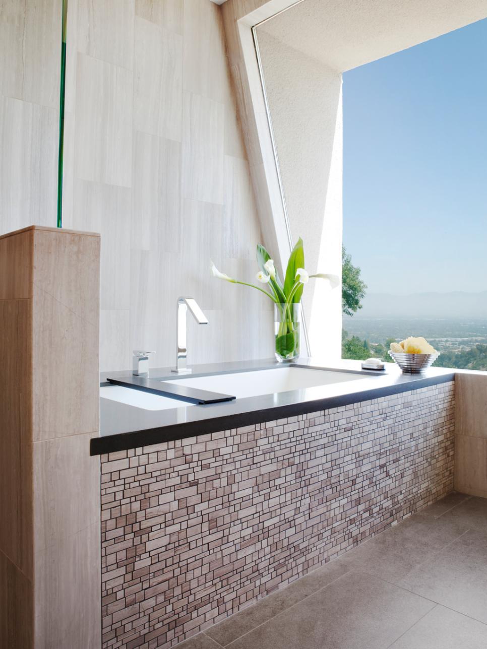 Modern Bathroom with Stunning Views 