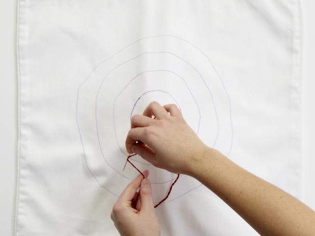 French Knot Step 4 French Knot Step 4