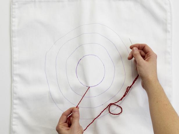 French Knot Step 3 French Knot Step 3