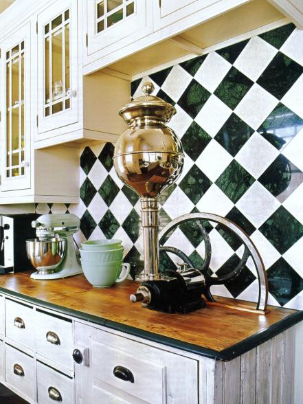 Stone: Marble Checkerboard