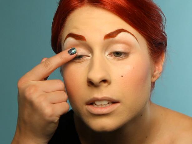 Apply eyeshadow primer to lids.