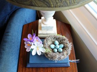 Handmade Spring Bird's Nest Craft