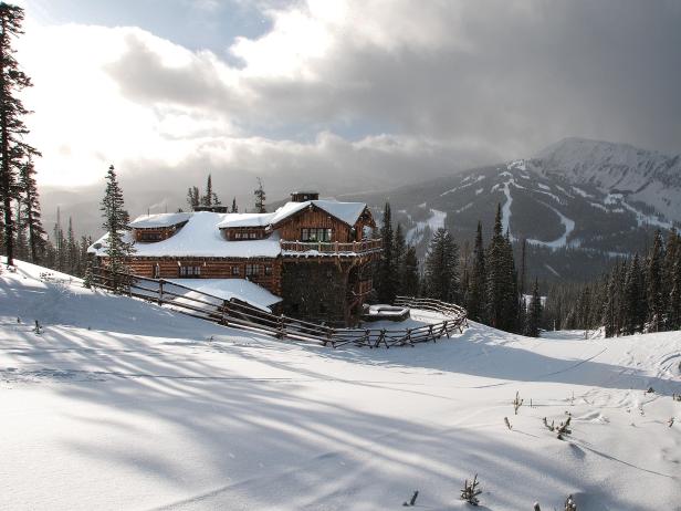 Rustic Ski Lodge Rustic Ski Lodge