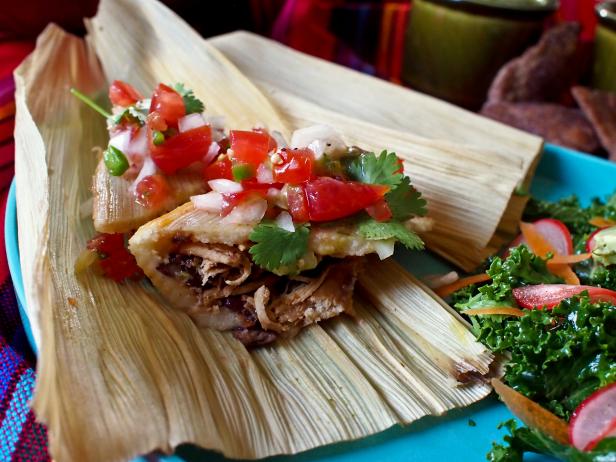 Adobo Chicken Tamales Adobo Chicken Tamales