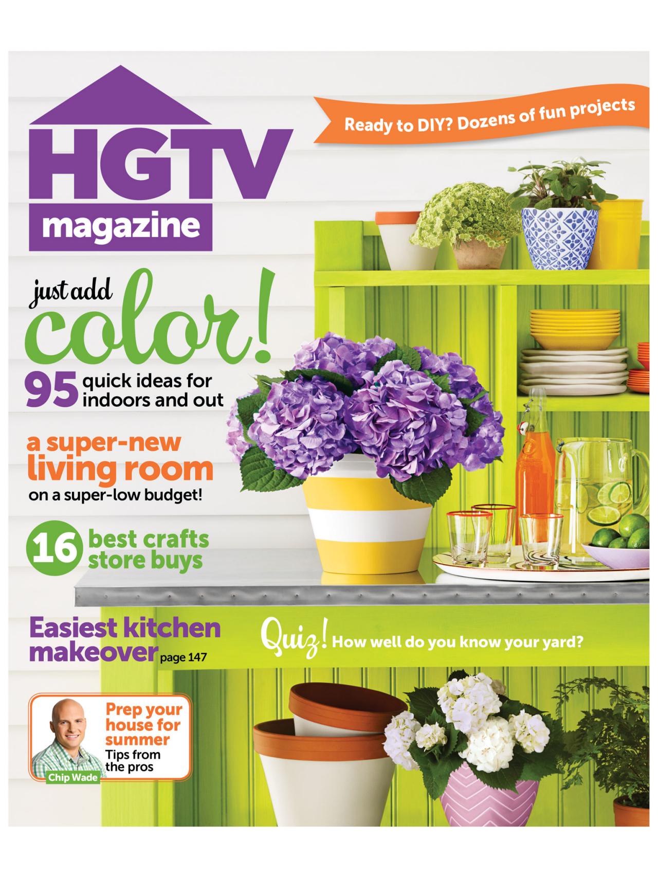 HGTV Magazine: June 2013 | HGTV