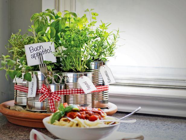 DIY Kitchen Countertop Herb Garden DIY Kitchen Countertop Herb Garden