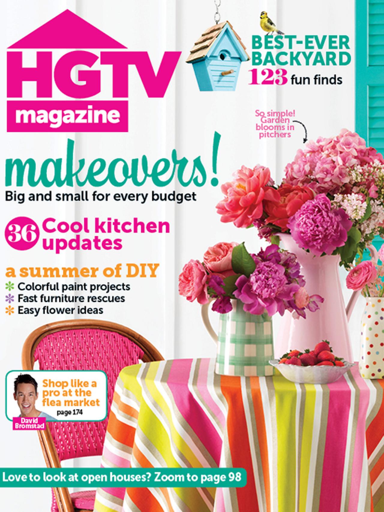 HGTV Magazine: July/August 2013 | HGTV