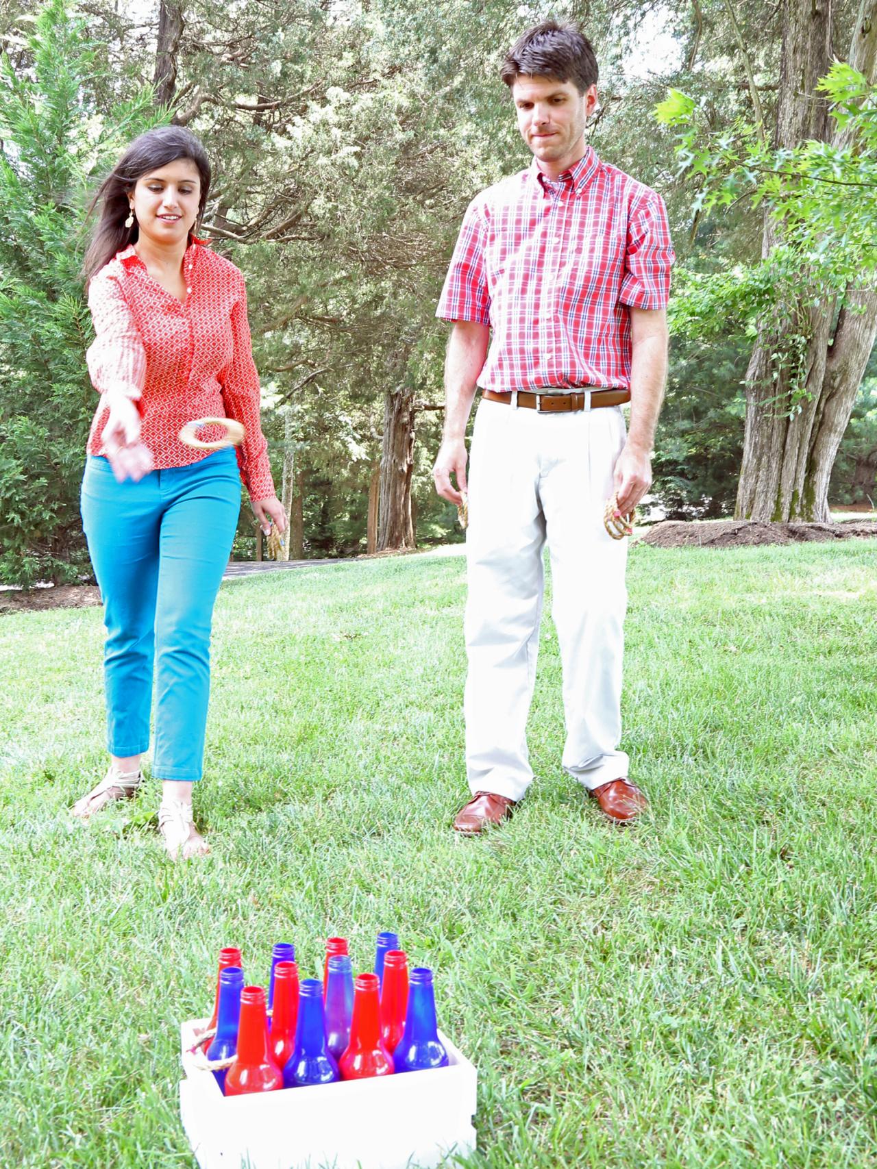 How to Make a RingToss Game HGTV