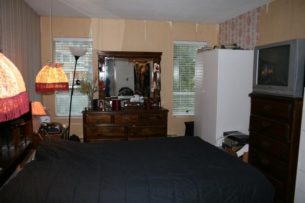 Before: Ragged and Run-Down Bedroom Before: Ragged and Run-Down Bedroom