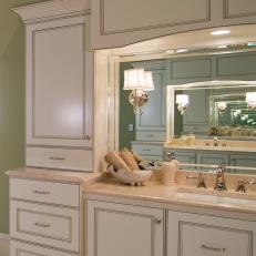 Beautiful Antiqued Cabinets