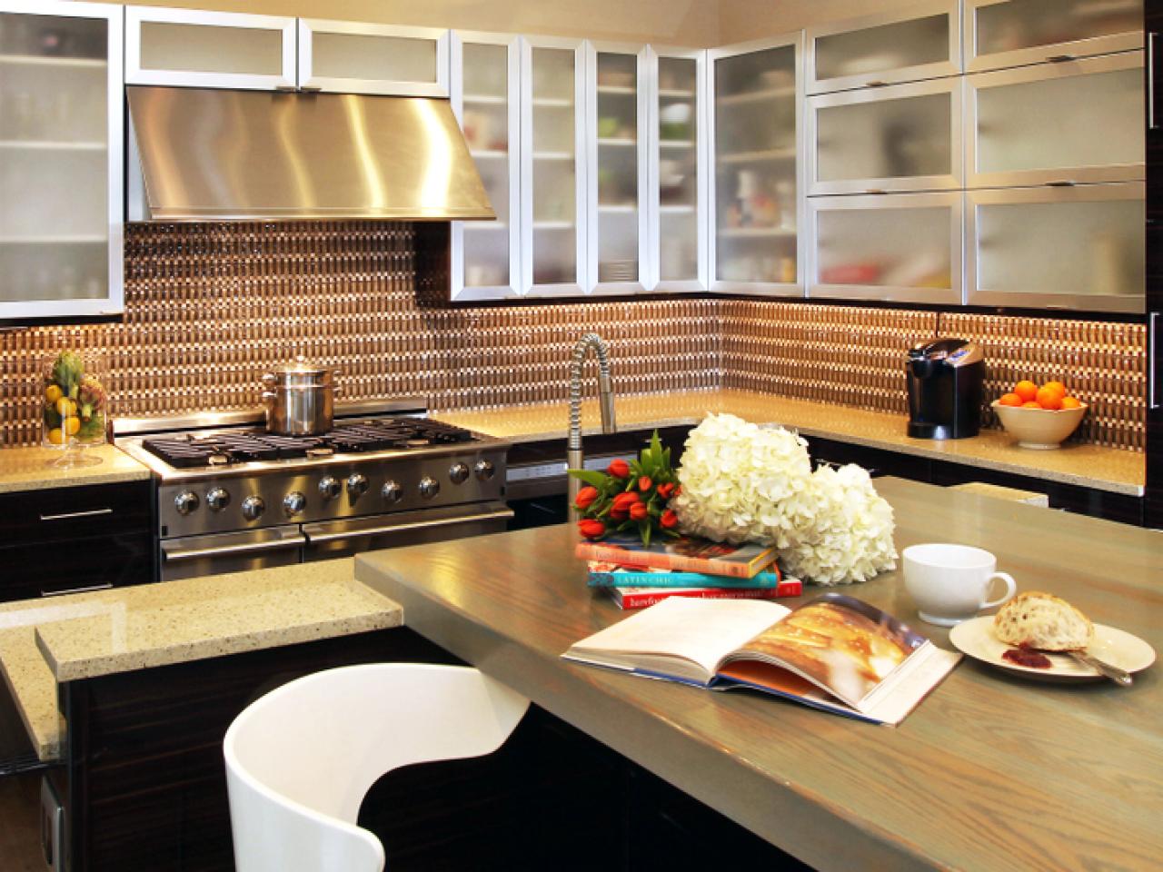 Glass Tile Backsplash Ideas: Pictures & Tips From HGTV | HGTV