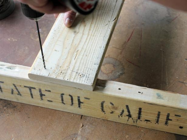 Add rustic style to your bathroom with this DIY toiletry holder. With tools and a little work, a discarded wooden shipping pallet can be repurposed as an attractive open storage solution for toiletries and other essentials.