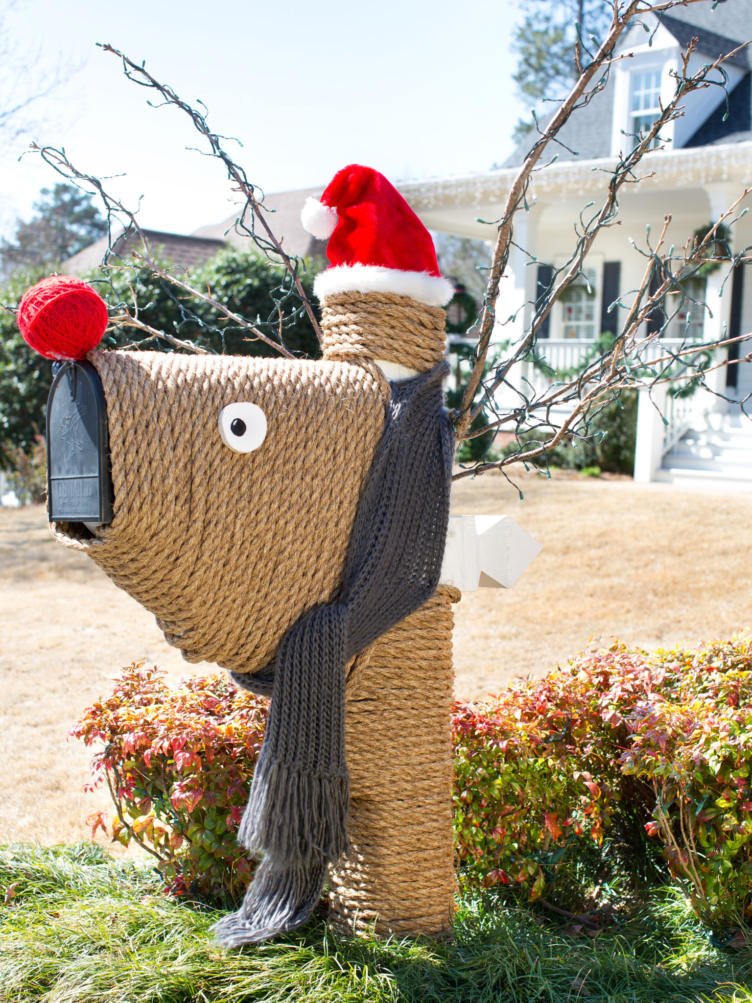 front yard christmas decor ideas