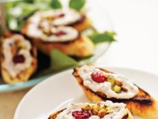 Crostini With Herbed Cream Cheese