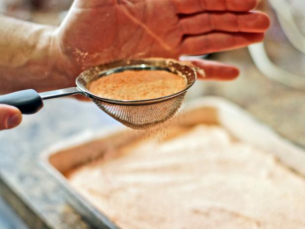 In step 8, sift powdered sugar generously over the top of the marshmallow and chill in the refrigerator for at least 4 hours before proceeding.