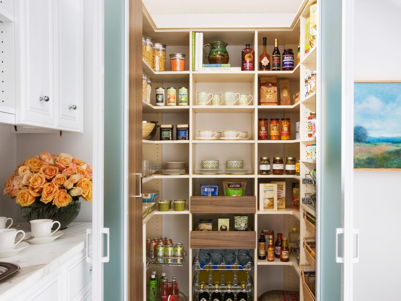 Pantry Cabinet Plans: Pictures, Ideas &amp; Tips From HGTV | Kitchen Ideas 