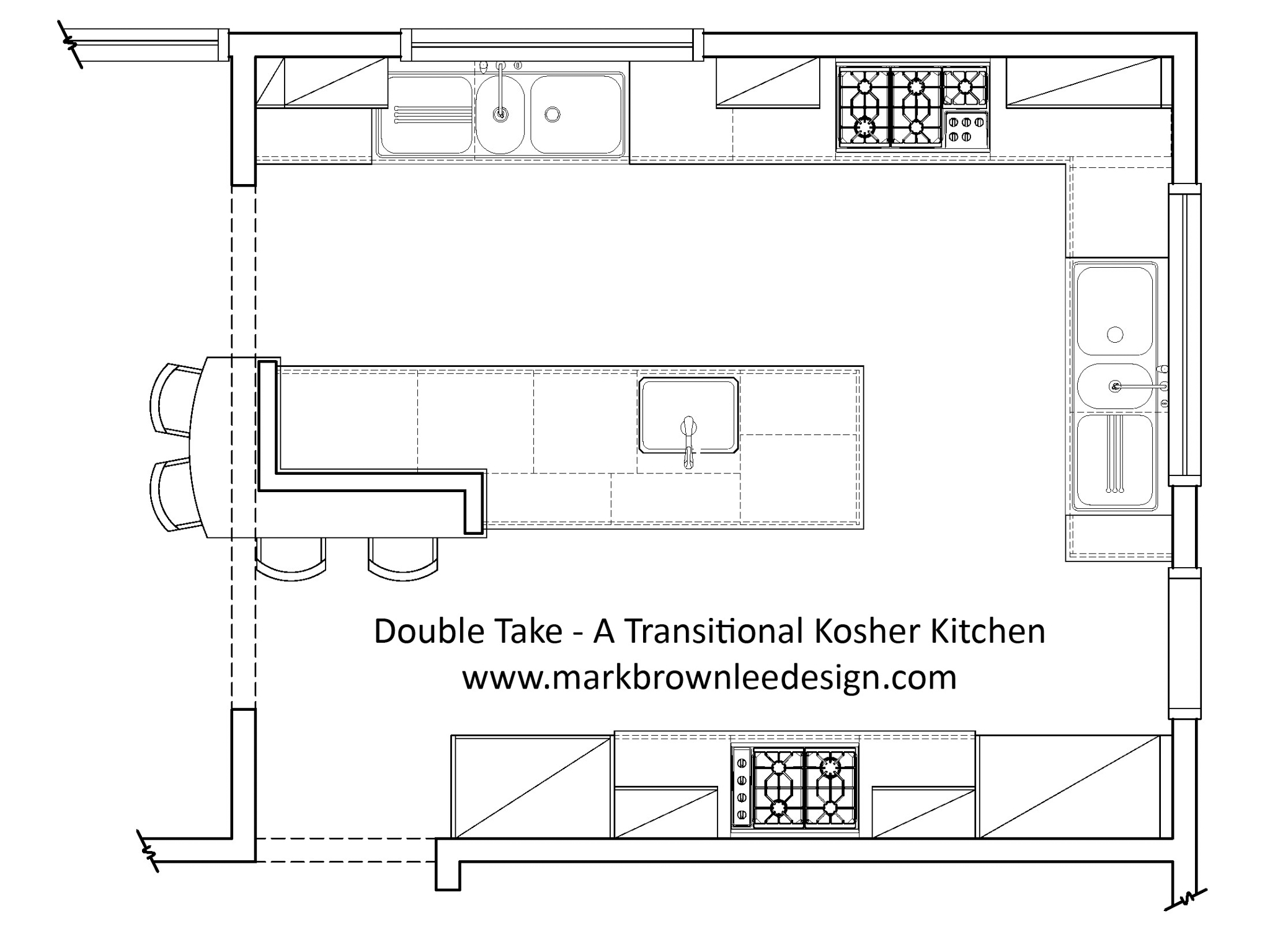 floor plan kitchen