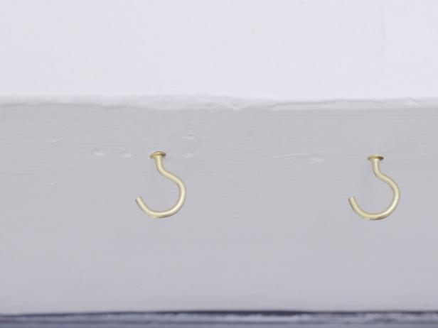 Hooks for Hanging Vases in Window Frame Hooks for Hanging Vases in Window Frame