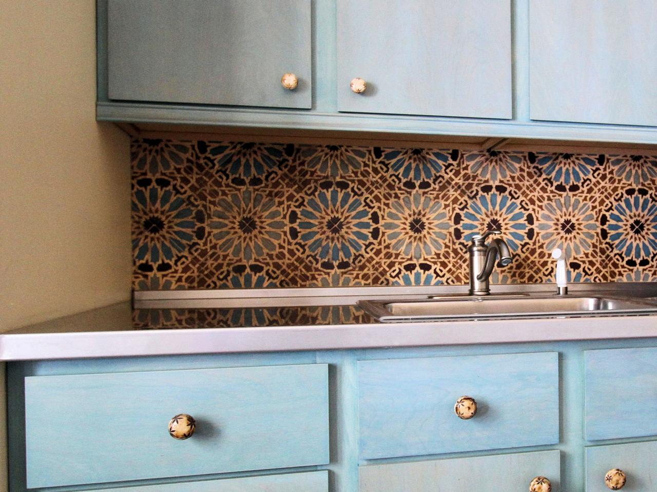 designer backsplash tile kitchen