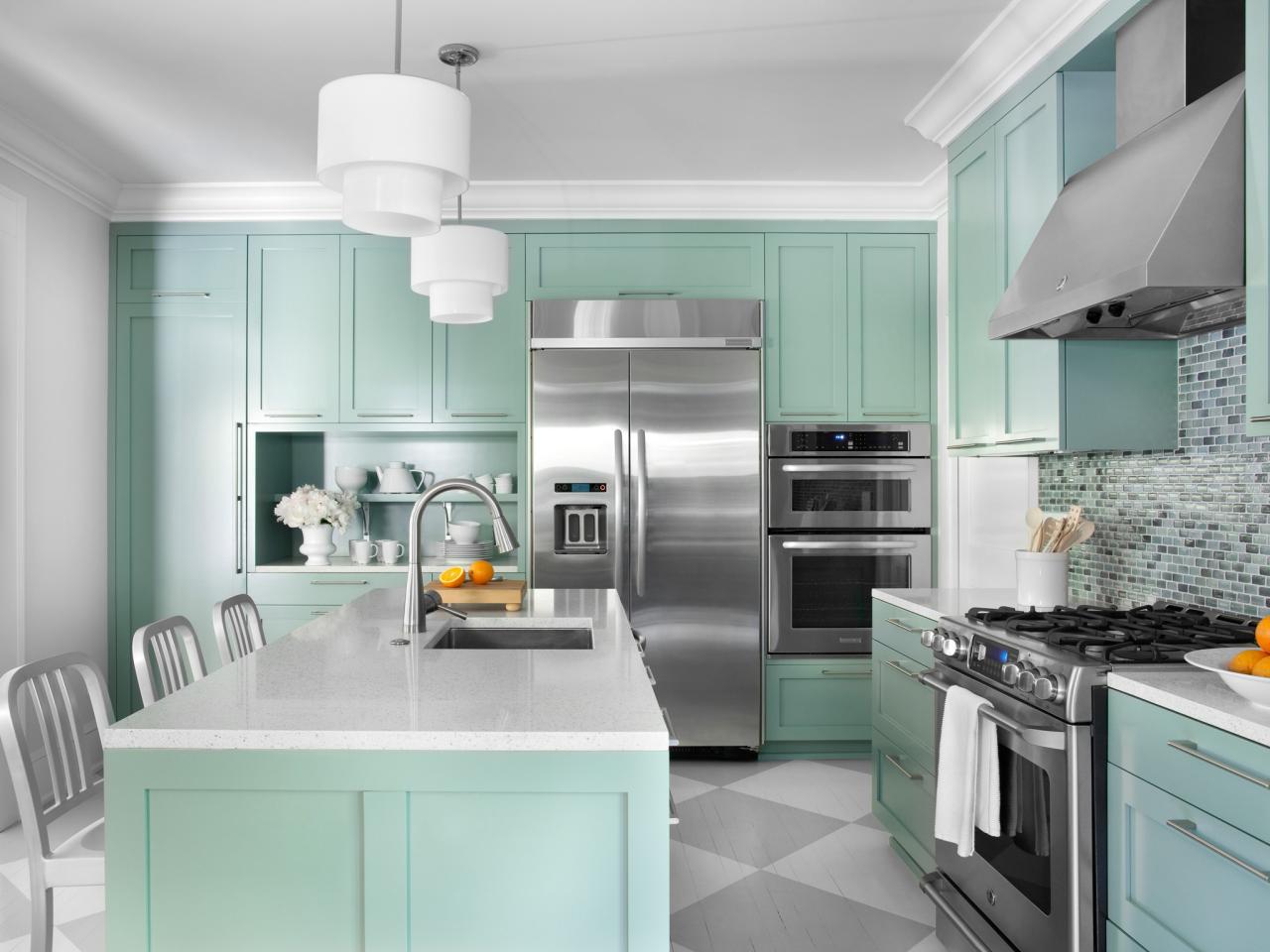 Color Ideas For Painting Kitchen Cabinets HGTV Pictures HGTV