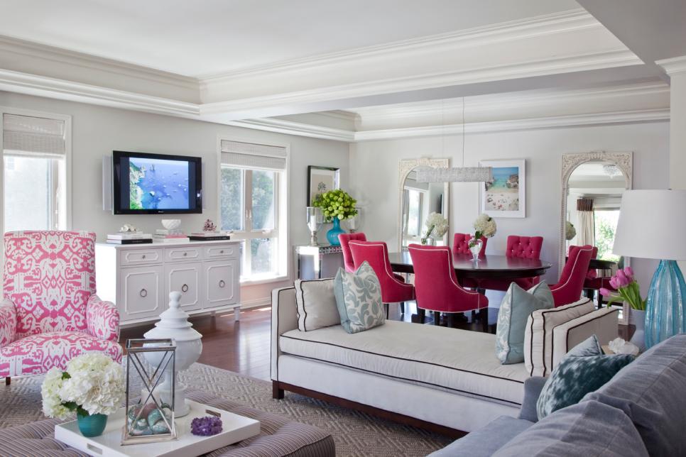 Glamorous Living Room Design Ideas Traditional Home With Colorful Glamorous Living Spacesemily