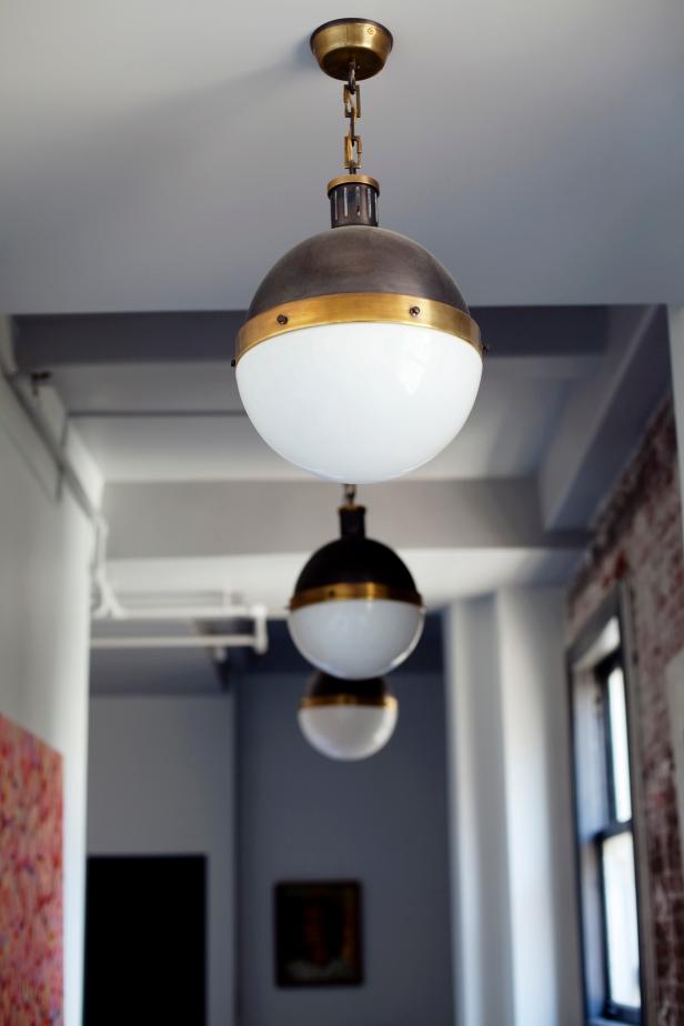 Nautical-Inspired Brass Pendant Lights Nautical-Inspired Brass Pendant Lights