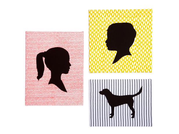 Silhouette Napkin Art Silhouette Napkin Art
