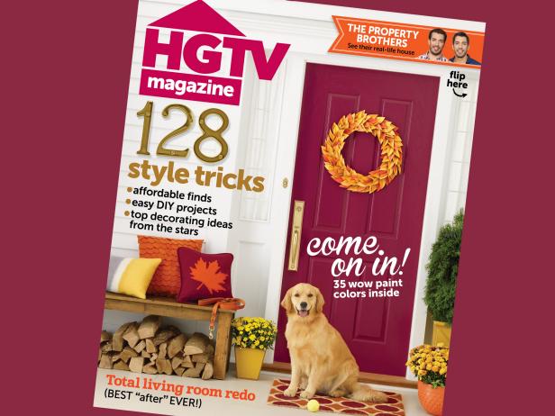 Color Cover of HGTV Magazine November 2014 Color Cover of HGTV Magazine November 2014