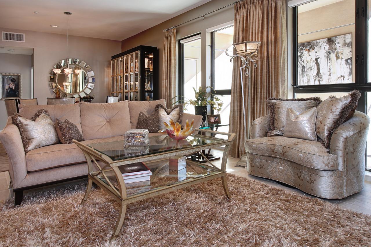 Living Room Glamorous Living Room photos hgtv