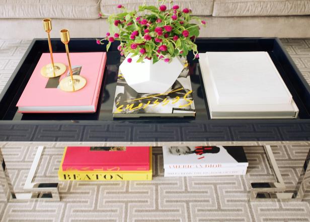 Artfully Styled Coffee Table Artfully Styled Coffee Table
