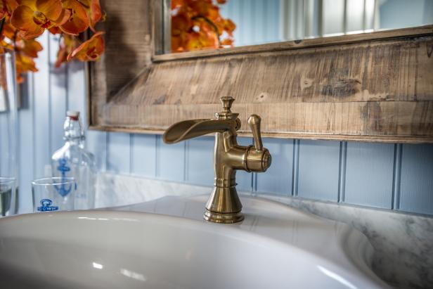 Guest Bathroom Bronze Finish Faucet Guest Bathroom Bronze Finish Faucet
