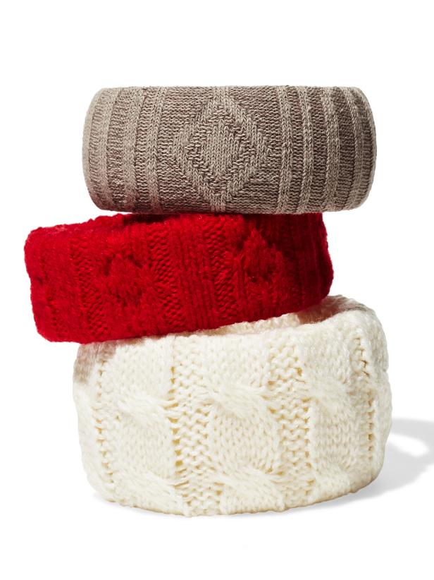 Knit-Wrapped Bracelets Knit-Wrapped Bracelets