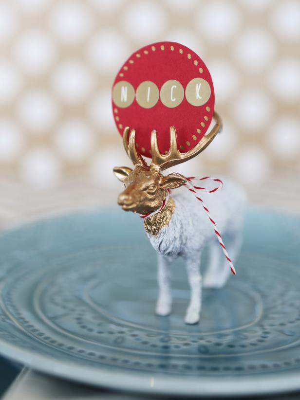 Festive Animal Place Card Festive Animal Place Card