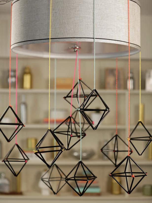 Modern Himmeli Ornament Centerpiece Modern Himmeli Ornament Centerpiece