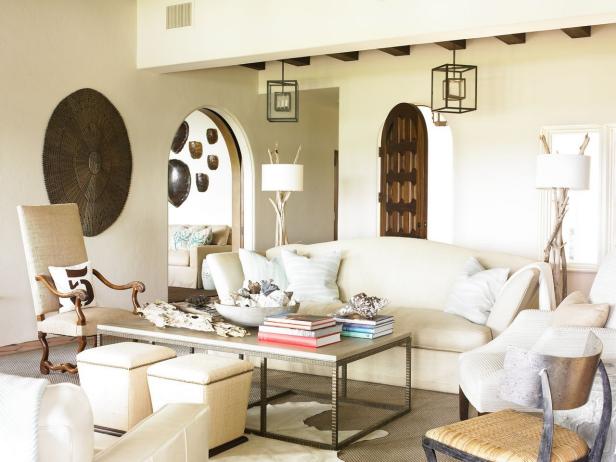 Coastal Contemporary Living Room Is Bright, Relaxing Coastal Contemporary Living Room Is Bright, Relaxing