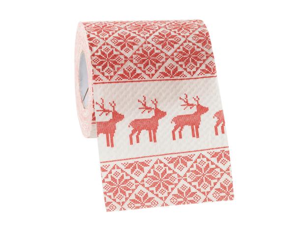 Holiday toilet papwer