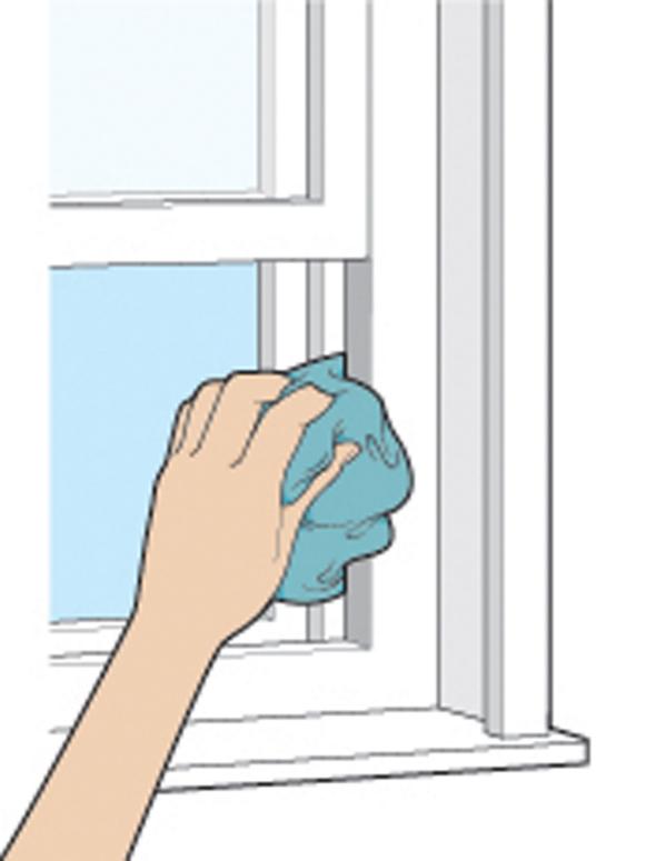 Clean Inside Window Frame Clean Inside Window Frame
